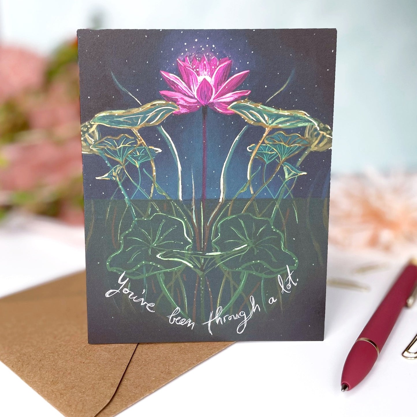 You've Been Through a Lot — Sympathy, Encouragement Card