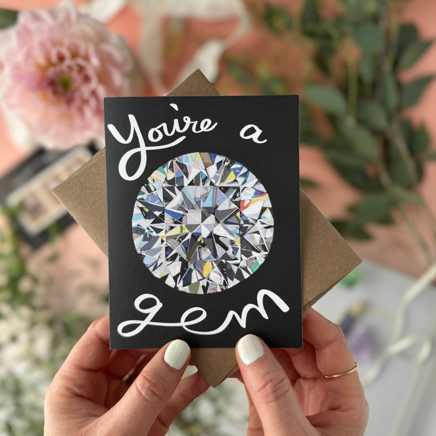 You're a Gem — Birthday, Thank You Card