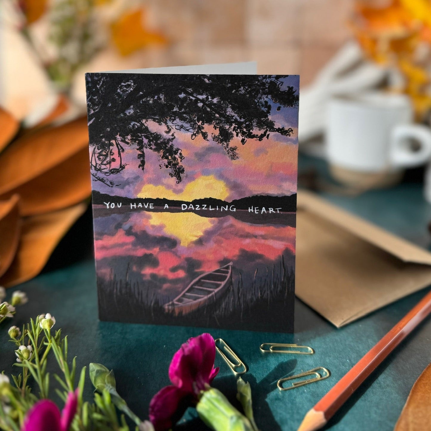 You Have a Dazzling Heart — Valentine's Day, Love Card