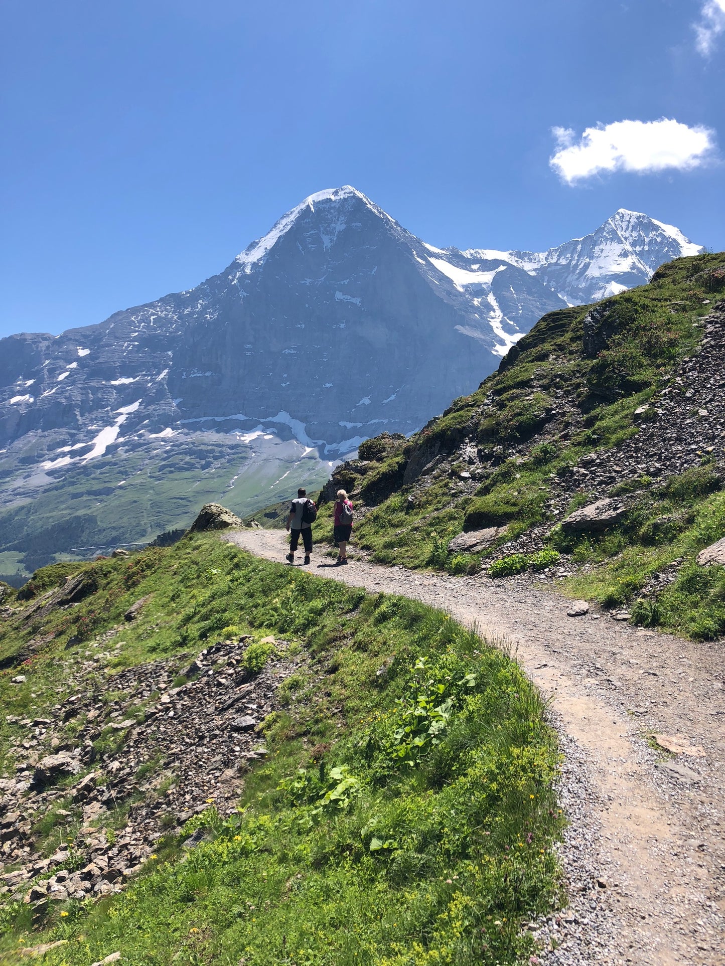 The Vast Mountain Before Us — Encouragement, Anniversary Card