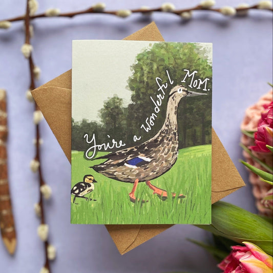 You're A Wonderful Mom — Encouragement, Mother's Day Card