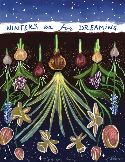 Winters are for Dreaming by Tiny and Snail