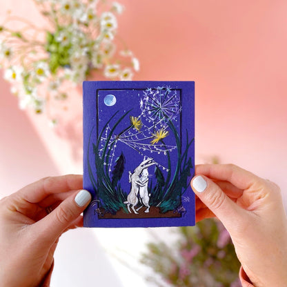 Waltzing Rabbits — Valentine's Day, Wedding, Anniversary Card