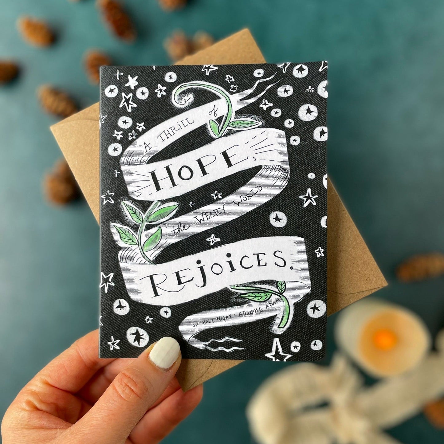 Thrill of Hope — Congrats, Baby, Christmas Card