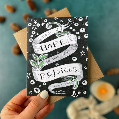 Thrill of Hope — Congrats, Baby, Christmas Card