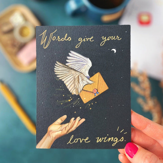Limited Edition Comfort Collection Mini Print - Flying Envelope