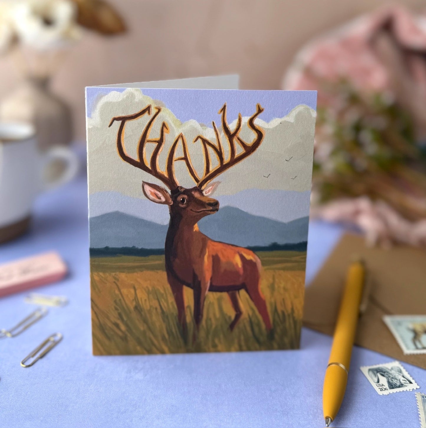 Thanks Deer Card