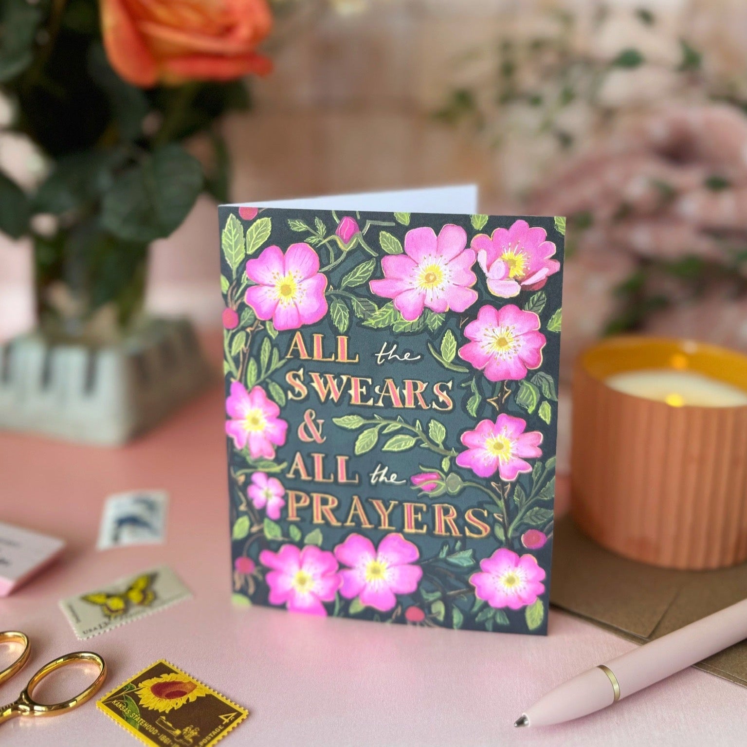 All the swears and all the prayers. -standing