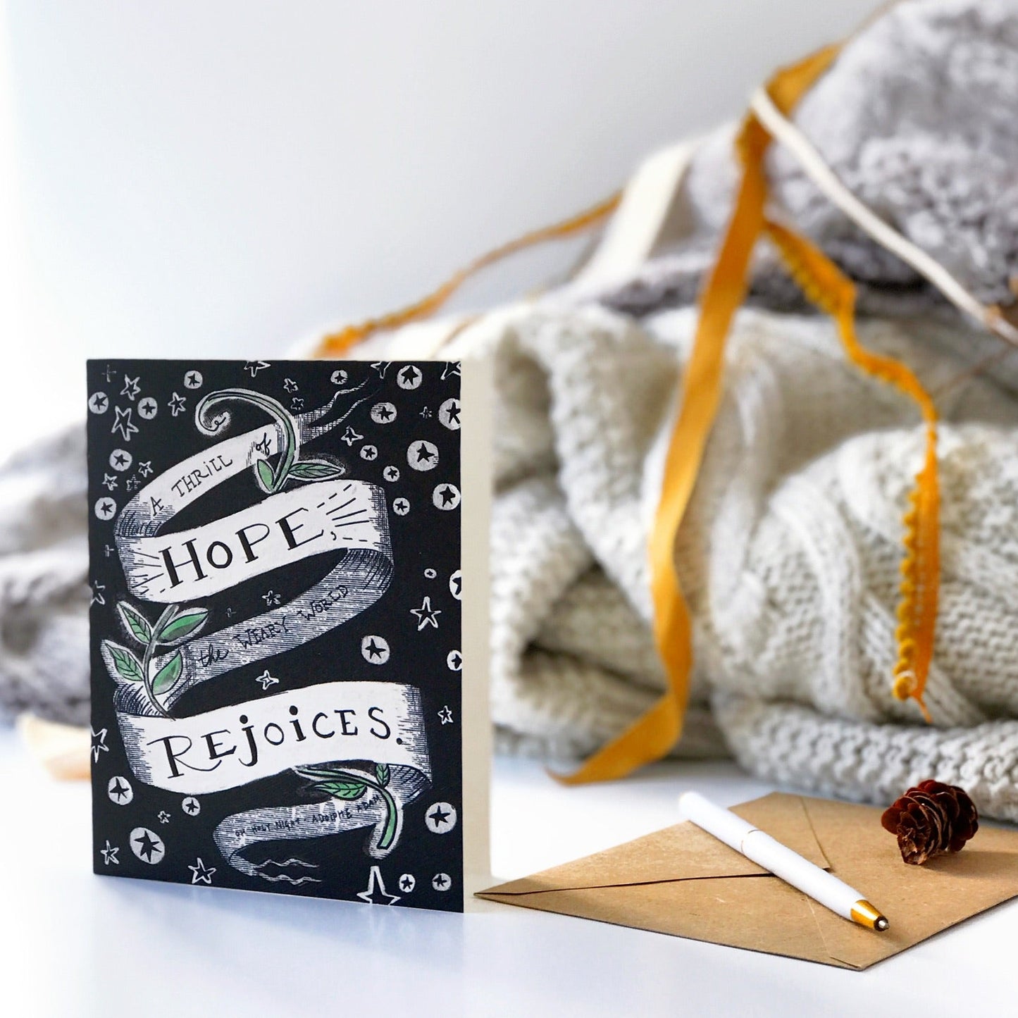 Thrill of Hope — Congrats, Baby, Christmas Card