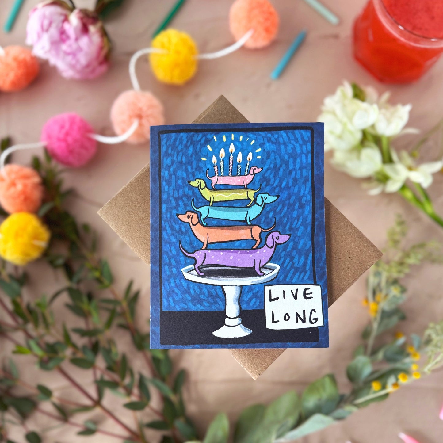 Live Long — Birthday Card