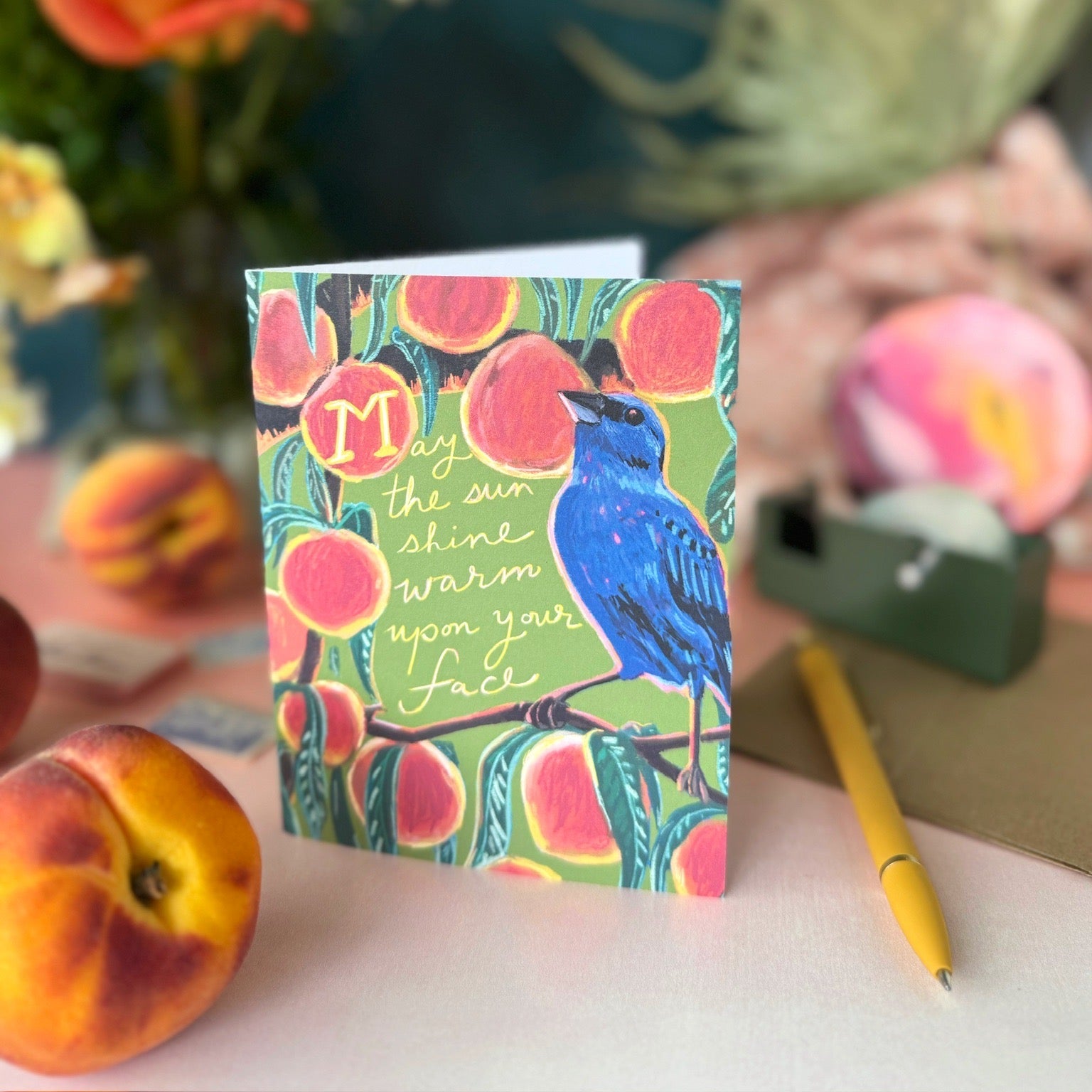 May the sun shine warm upon your face - Card by Tiny and Snail - standing