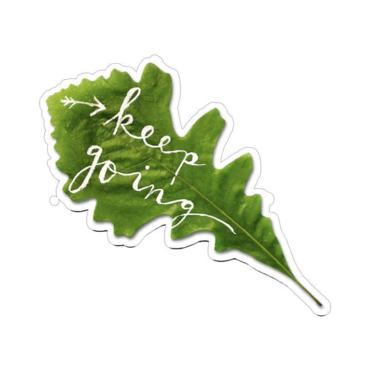 Keep Going Vinyl Sticker sticker Tiny and Snail