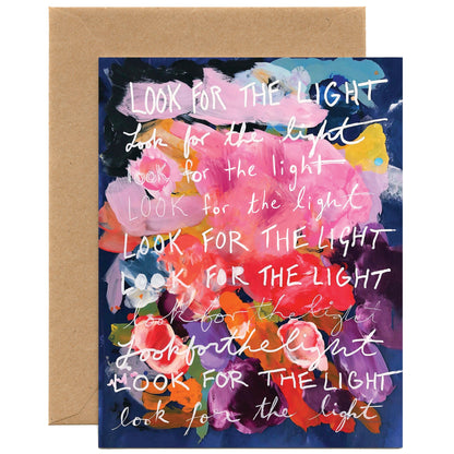 Look For The Light (Single Card) A2 Card Tiny and Snail